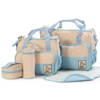 Multi-Functional Baby Diaper Bag Set for Moms