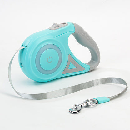 Retractable Dog Leash and Collar Set for Small to Medium Pets
