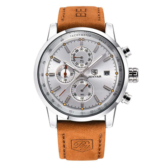 Benyar Luxury Quartz Watches for Men