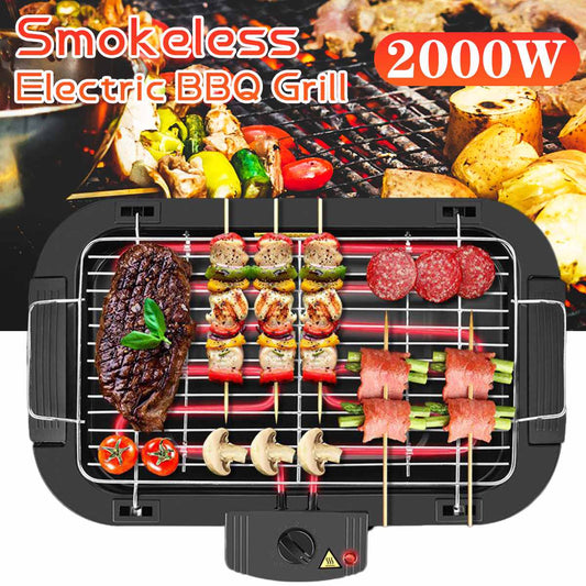 Smokeless Electric BBQ Grill - European Standard