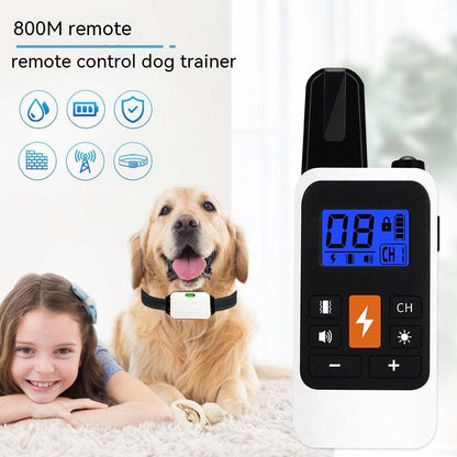 800m Remote Control Electric Shock Collar for Training