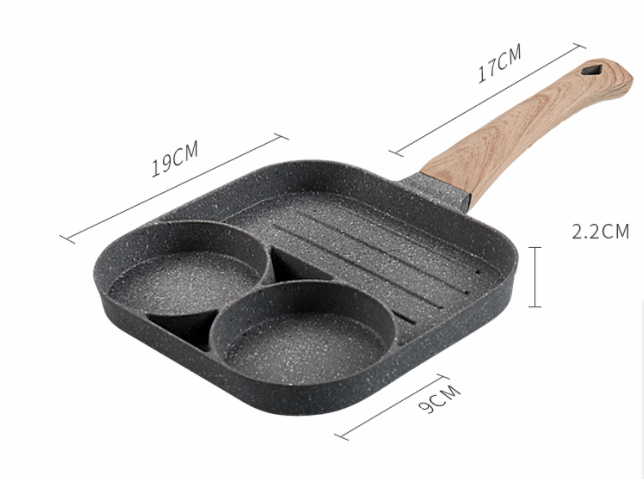 Four Hole Omelette Pan - The Perfect Non-Stick Pan