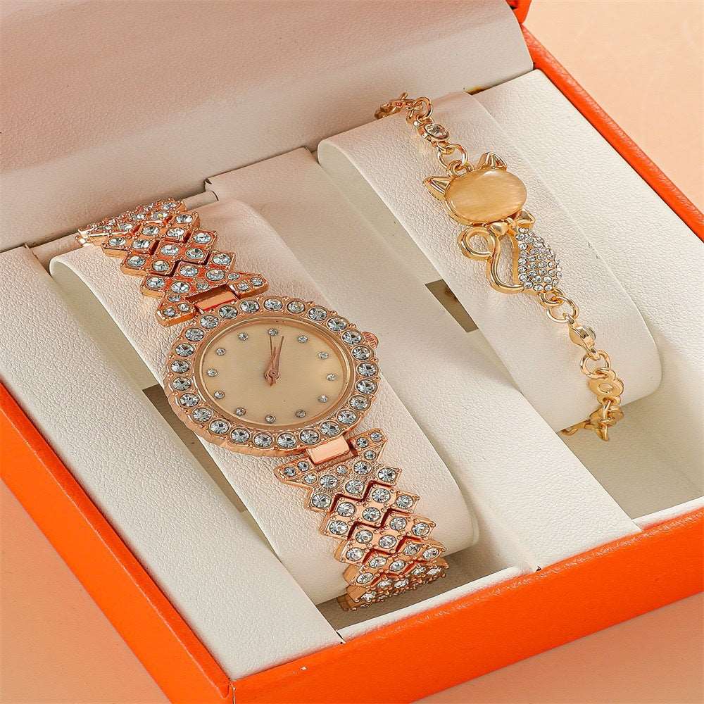 Diamond Bracelet Watch in Luxury Gift Box