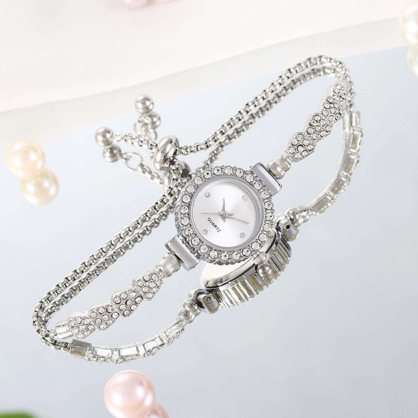 Adjustable Bracelet Women's Quartz Watch