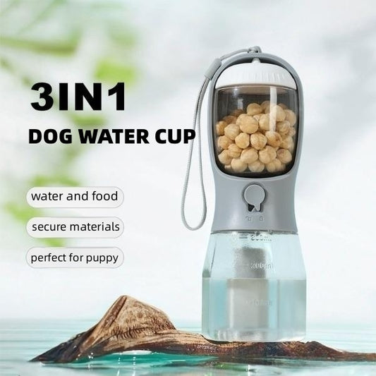 3-in-1 Portable Dog Pet Cup