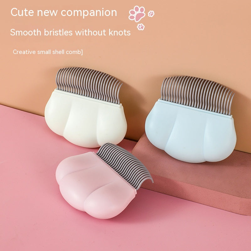 Pet Shell Comb Cat Float Hair Cleaning